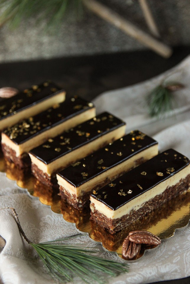 Vanille Pekan Schnitten 5 2