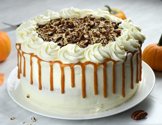 Pumpkin Cheesecake Cake 1
