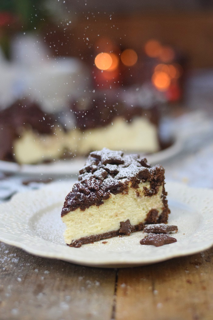 Winterlicher Weihnachtlicher Zupfkuchen mit Sternen 18
