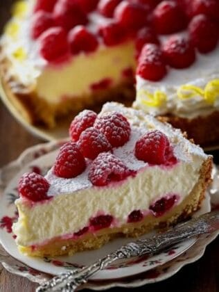 Himmlischer Himbeer-Käsekuchen