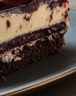 Einfache Schwarzwälder Kirschtorte vom Blech