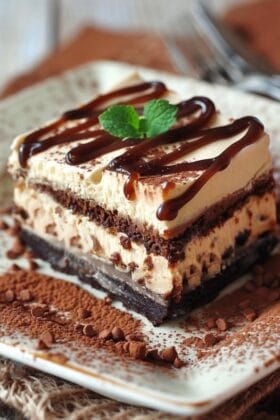 Karamell-Brownie-Käsekuchen