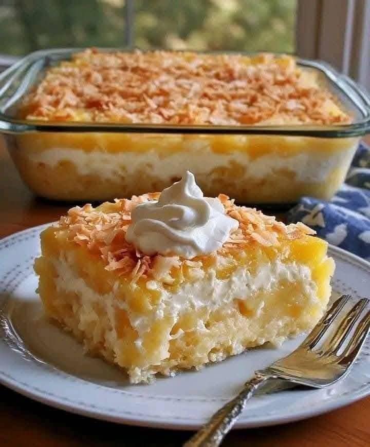 Ananas-Kokos-Traumkuchen! - Süße Rezepte Ananas-Kokos-Traumkuchen! - Süße Rezepte